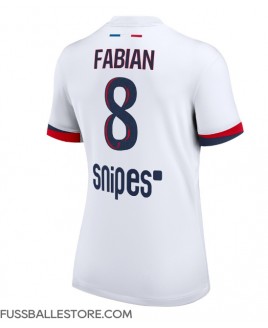 Günstige Paris Saint-Germain Fabian Ruiz #8 Auswärtstrikot Damen 2025-26 Kurzarm